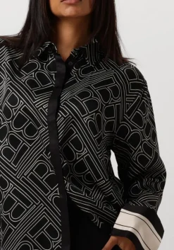 zwarte bruuns bazaar blouses floret aude shirt