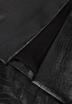 zwarte bruuns bazaar maxirok croco tuanella skirt