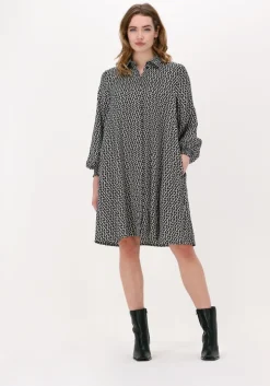 zwarte bruuns bazaar mini jurk acacia phyllis dress