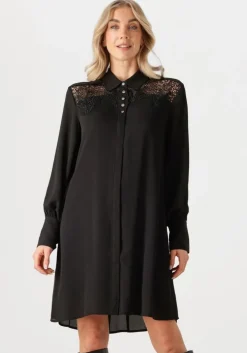 zwarte bruuns bazaar mini jurk viena dress