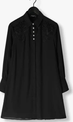 zwarte bruuns bazaar mini jurk viena dress