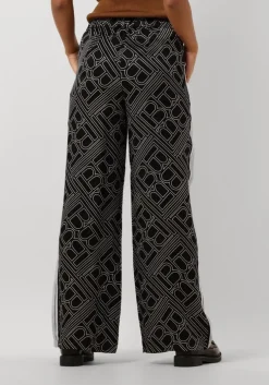 zwarte bruuns bazaar wijde broek floret rina pants