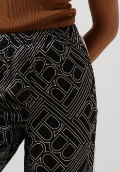 zwarte bruuns bazaar wijde broek floret rina pants