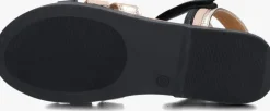 zwarte bullboxer sandalen alm021f1s