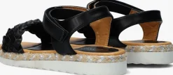 zwarte bullboxer sandalen aoa009