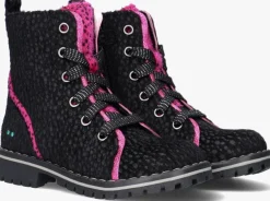 zwarte bunniesjr boots biker babette