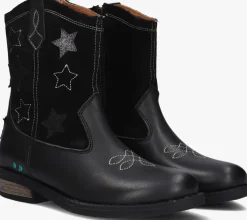 zwarte bunniesjr cowboylaarzen roos rodeo