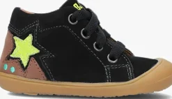 zwarte bunniesjr hoge sneakers robijn rap