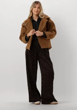 zwarte by-bar blouses mae twill blouse