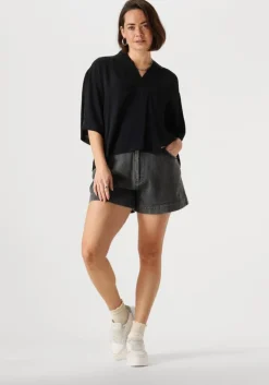 zwarte by-bar blouses owen viscose blouse