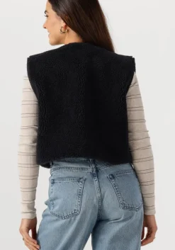 zwarte by-bar gilet wolly midnight gilet