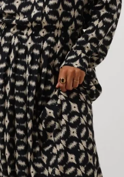 zwarte by-bar maxirok lien brisk skirt