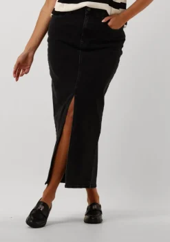 zwarte by-bar maxirok sis black skirt