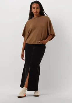 zwarte by-bar maxirok sis black skirt