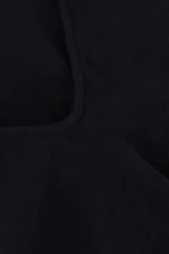 zwarte by-bar midi jurk vick dress