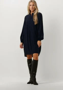 zwarte by-bar mini jurk jennie groove dress