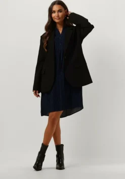 zwarte by-bar mini jurk jennie groove dress