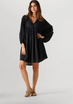 zwarte by-bar mini jurk philou chambric dress