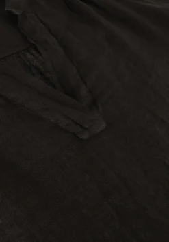 zwarte by-bar mini jurk resa linen dress