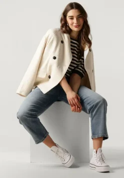 zwarte by-bar top neva slub stripe top