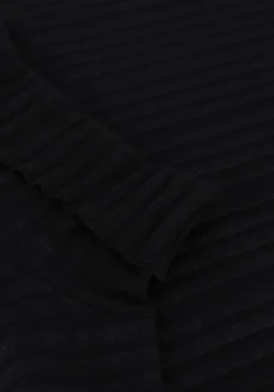 zwarte by-bar trui basic rollneck rib