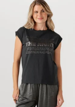 zwarte by-bar t-shirt thelma nights top