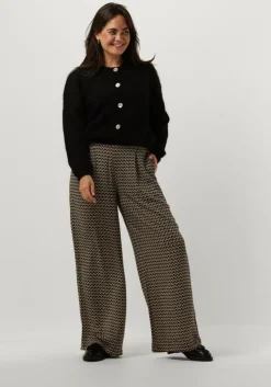zwarte by-bar wijde broek mara gio pant