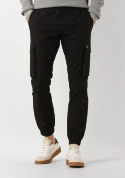 zwarte calvin klein cargobroeken skinny cargo