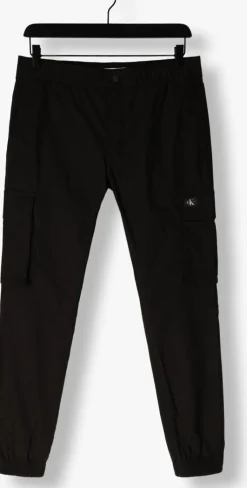 zwarte calvin klein cargobroeken skinny cargo