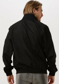 zwarte calvin klein jack unpadded harrington jacket