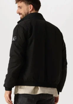 zwarte calvin klein jack padded harrington