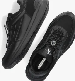 zwarte calvin klein lage sneakers 80737