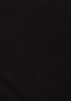 zwarte calvin klein midirok woven label sweater skirt