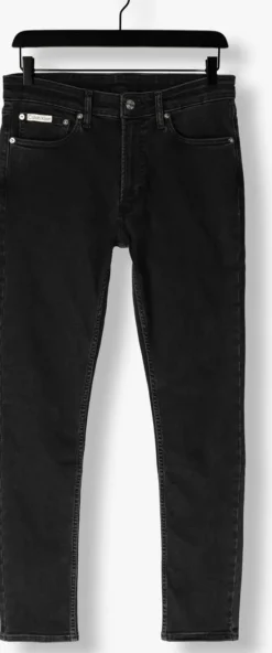 zwarte calvin klein skinny jeans sknny ck essntl blck