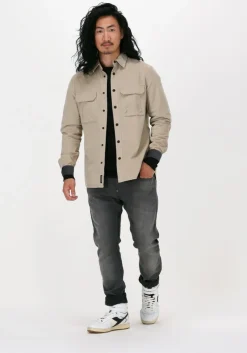 zwarte calvin klein sweater badge waffle ls tee