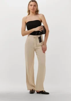 zwarte calvin klein top woven label rib sleeveless top