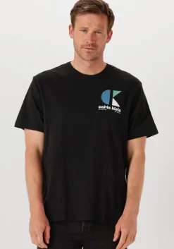 zwarte calvin klein t-shirt ss 20s ck bhs lg grp