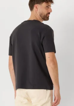 zwarte calvin klein t-shirt calvin klein label tee