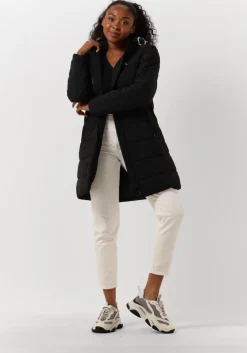 zwarte calvin klein t-shirt ck embroidery stretch