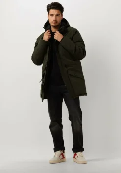 zwarte calvin klein t-shirt ck embro badge tee