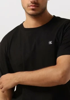 zwarte calvin klein t-shirt ck embro badge tee