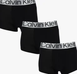 zwarte calvin klein underwear boxershorts 3-pack trunks