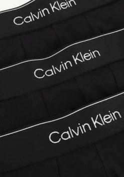 zwarte calvin klein underwear boxershorts trunk 3pk