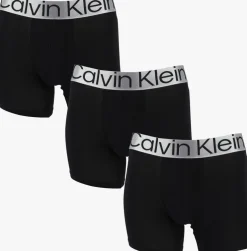zwarte calvin klein underwear boxershorts 3-pack boxer briefs
