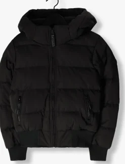 zwarte cars jeans gewatteerde jas atuya