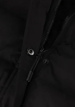 zwarte cars jeans gewatteerde jas alena