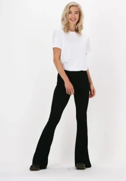 zwarte catwalk junkie flared broek tr party pants