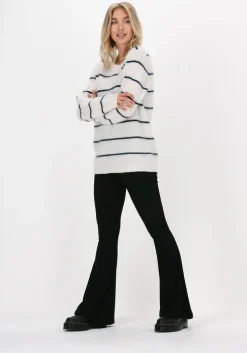 zwarte catwalk junkie flared broek tr party pants