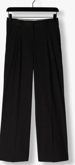 zwarte catwalk junkie pantalon straight leg tailored trousers