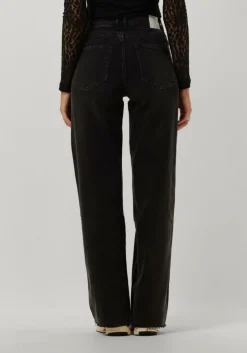 zwarte catwalk junkie wide jeans loose fit jeans